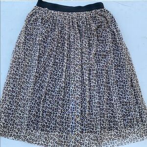 A New Day  / Animal Print Skirt Size-S
